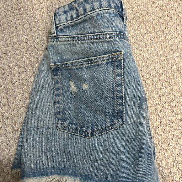 Distressed Denim Shorts - Picture 3 of 3